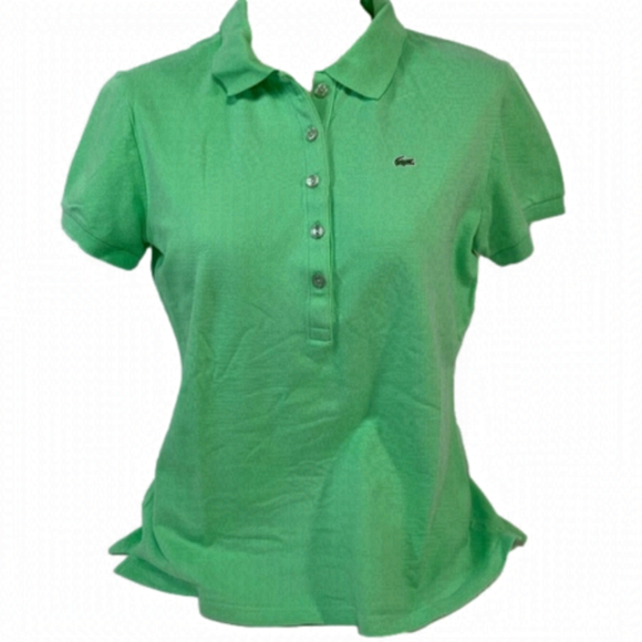 Lacoste Tops - Lacoste Bright Green Polo